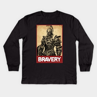 Warriors: Bravery Kids Long Sleeve T-Shirt